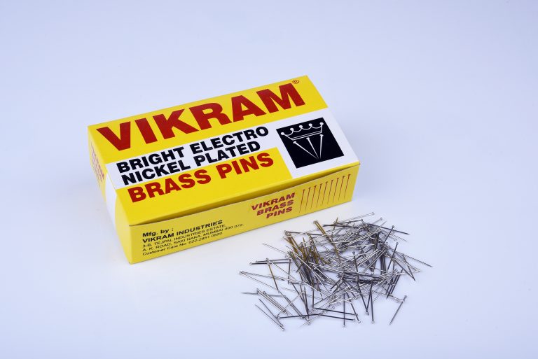 Vikram Brass Pin